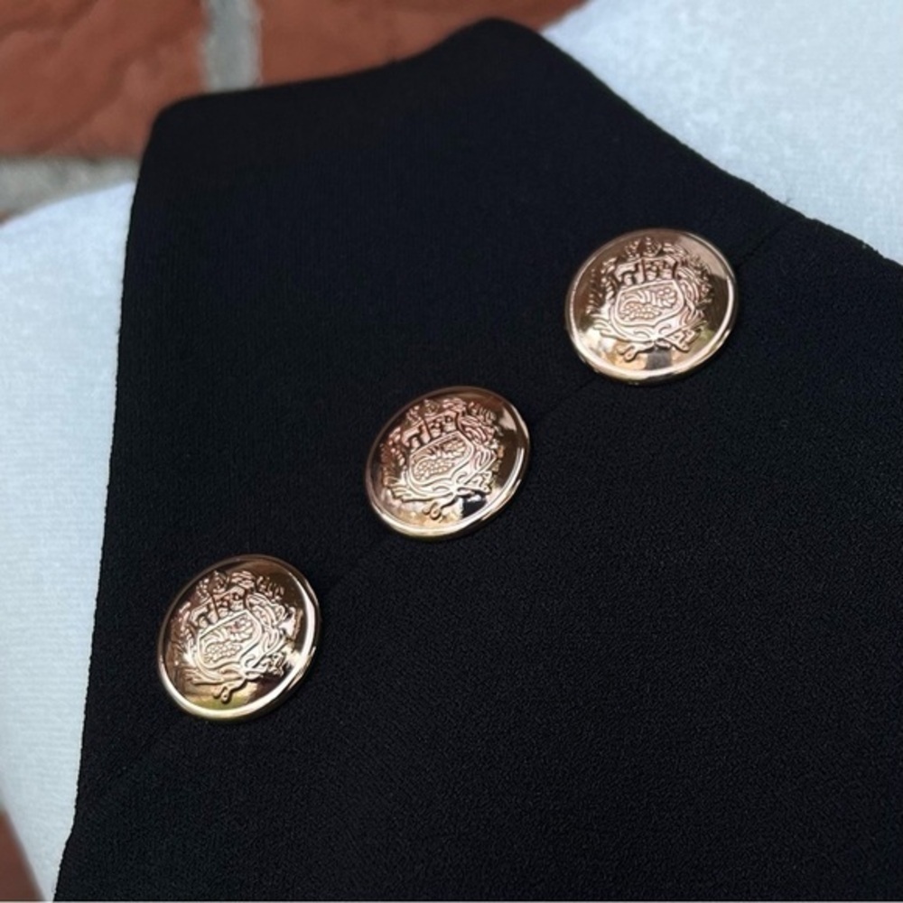 Ivanka Trump Ruffled Embellished Sleeveless Black Sheath Midi Dress 👗